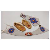 NATIVE AMERICAN BEADWORK & CONTEMPO KIDS MOCCS
