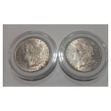 2 - 1887 MORGAN DOLLARS