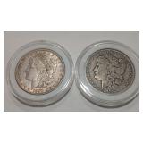 3 - 1889 MORGAN DOLLARS