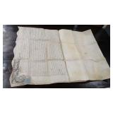 VELLUM 1711 LAND DEED