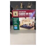 FULL SIZE FLOCKED AIR BED