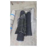 ASSORTED ROLLS OF LANDSCAPING FABRIC