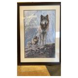 R.S. PARKER FRAMED PRINT