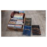 CD'S DVD'S VHS ASSORTMENT