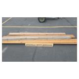 GROUP OF ASSORTED LUMBER BOARDS