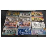 12 - MONTANA LICENSE PLATES