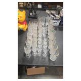 CRYSTAL GLASS WARE ASSORTMENT