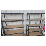 2 5-TEIR UTILITY SHELVES