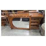 MULTI DRAWER DRESSER & WALL MIRROR