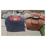 2 BOWLING BALLS WITH CARRYING BAGS