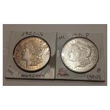 1921 & 1921 S MORGAN DOLLARS