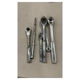 ASSORTED 1/4, 3/8/ 1/2 ' RATCHET WRENCHES