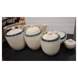 PFALTZGRAPH  CANNISTERS & COFFEE MUGS