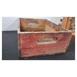 VTG NEHI BEVERAGE MISSOULA MT WOOD CRATE