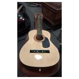 SYNSONIC ACOUSTIC GUITAR & HARD CASE