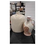 #3 CROCK JUG & FLATHEAD LAKE BREWERY GROWLER
