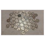 $5 FACE VALUE MERCURY DIMES 90%