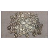 $5 FACE VALUE MERCURY DIMES 90%