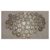 $5 FACE VALUE MERCURY DIMES 90%