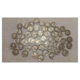 $5 FACE VALUE MERCURY DIMES 90%