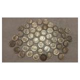 $5 FACE VALUE ROOSEVELT DIMES 90%
