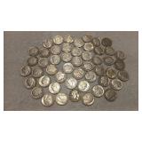 $5 FACE VALUE ROOSEVELT DIMES 90%