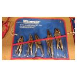 WESTWARD 5 PC LOCKING PLIER SET