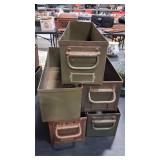5 - METAL UTILITY DRAWERS