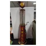 SHELL GAS PUMP DECOR