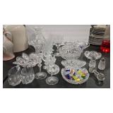 CZECH & YUGOSLAVIA LEAD & CUT CRYSTAL ASSORTMENT