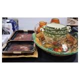 TUSCAN KITCHEN DECOR & ASIAN TRAYS