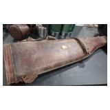 LEATHER VTG RIFLE SCABBARD