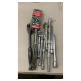HUSKY AND CRAFTSMAN 1/2 & 3/8' RATCHET AND 1/4' RA