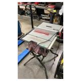SKILSAW 10' TABLE SAW ON STAND