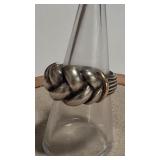 925 KABANA RING W/ 14K PLATING RING