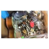 COSTUME JEWELRY, WRIST WATCHES, GEMS