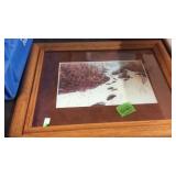 BEV DOOLITTLE 'DOUBLE BACK' 14 1/2'X11 1/2'
