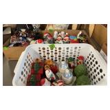 2CONTAINERS OF SALT & PEPPERS-CHRISTMAS