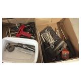 2 BX W/ ALLEN WRENCHES, PRECISION WRENCHES & MISC