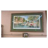 CHARLES PETERSON SIGNED & NUMBERED PRINT 34'X20'