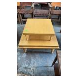 MID CENTURY MODERN 2 TIER END TABLE