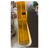 YELLOW WEAVER DISPLAY RACK