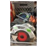 PORTER CABLE CIRCULAR SAW & WORM DRIVE SAW