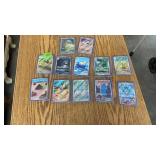 12 POKEMON CARDS ILLUSTRATION RARES