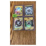 GROUP OF 4 POKEMON CARDS