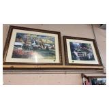 GROUP OF 4 FRAMED PICTURES