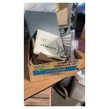 YEARBOOKS, TAPE LIGHTS, CARPENTERS TOOL BELT &