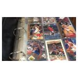 ALBUM OF BASKETBALL CARDS