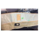 2 SOFT SIDED GUN CASES, TAN