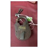 ANTIQUE PAD LOCK ALCATRAZ SAN FRANCISCO DEATH ROW